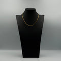 Micro Cuban in Yellow Gold- 3mm